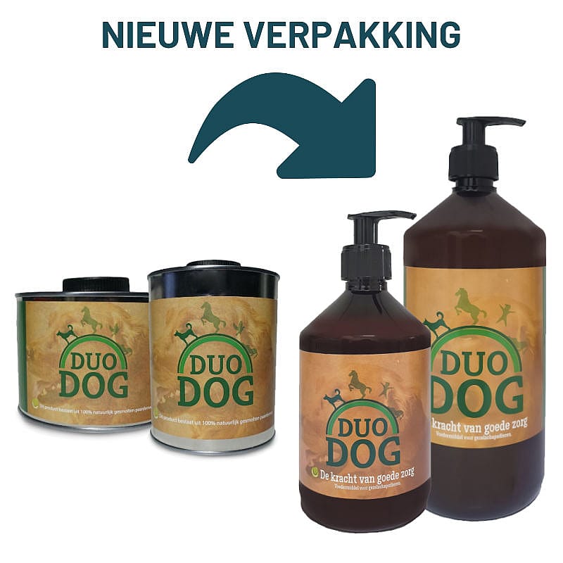Duo Dog Natuurlijk Paardenvet 500 ml