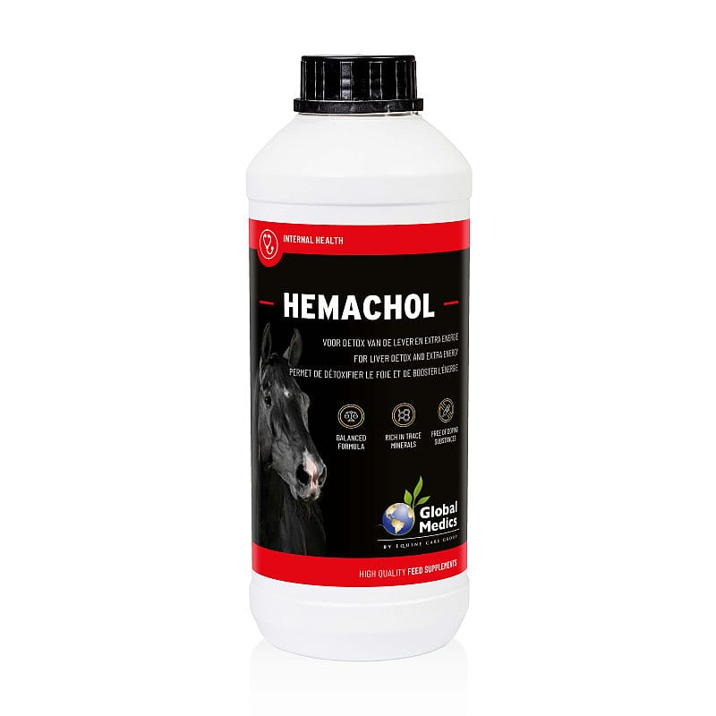 Global Medics Hemachol Rode Bloedcel Paard 1 liter
