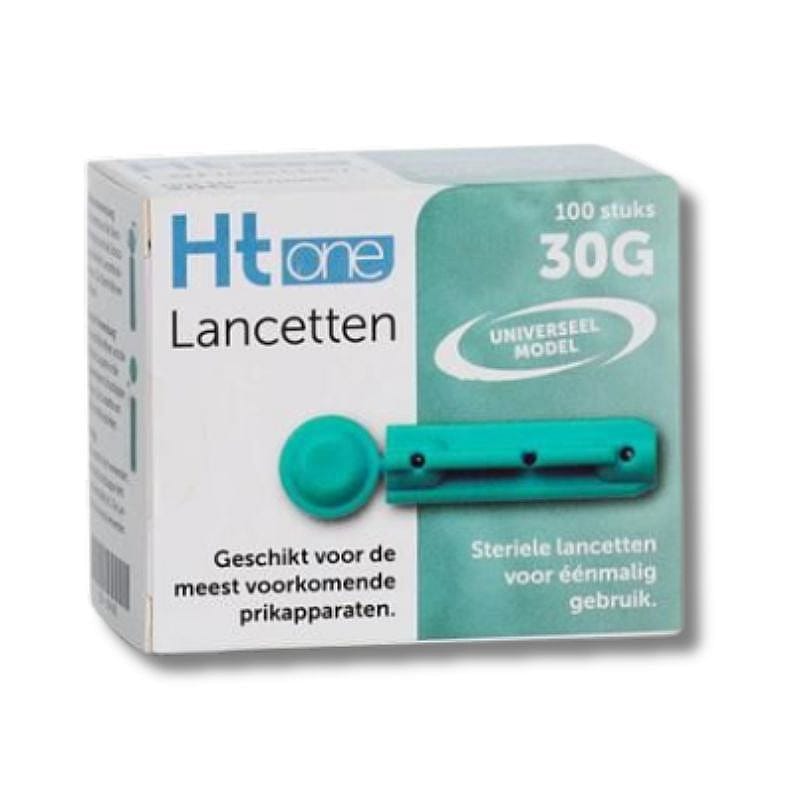 Lancetten, Lancetpunten, Prikapparaat, steriele lanceetten, 100 stuks