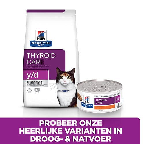 Hill's Prescription Diet YD Thyroid Care Kattenvoer