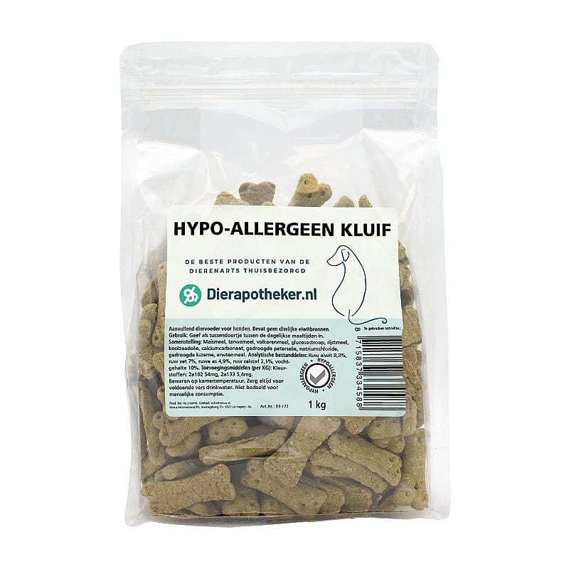 Dierapotheker Hypo-Allergeen Kluif 5 cm 1 kg
