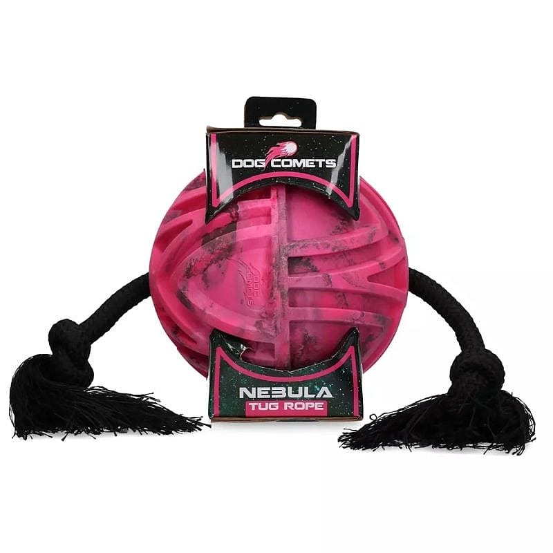 tugkoord, dog toy, rood, bal, touw