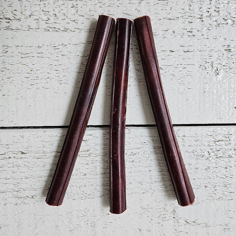 Dierapotheker Buffelhuidstaaf Gerookt 25 cm Hond 3 stuks