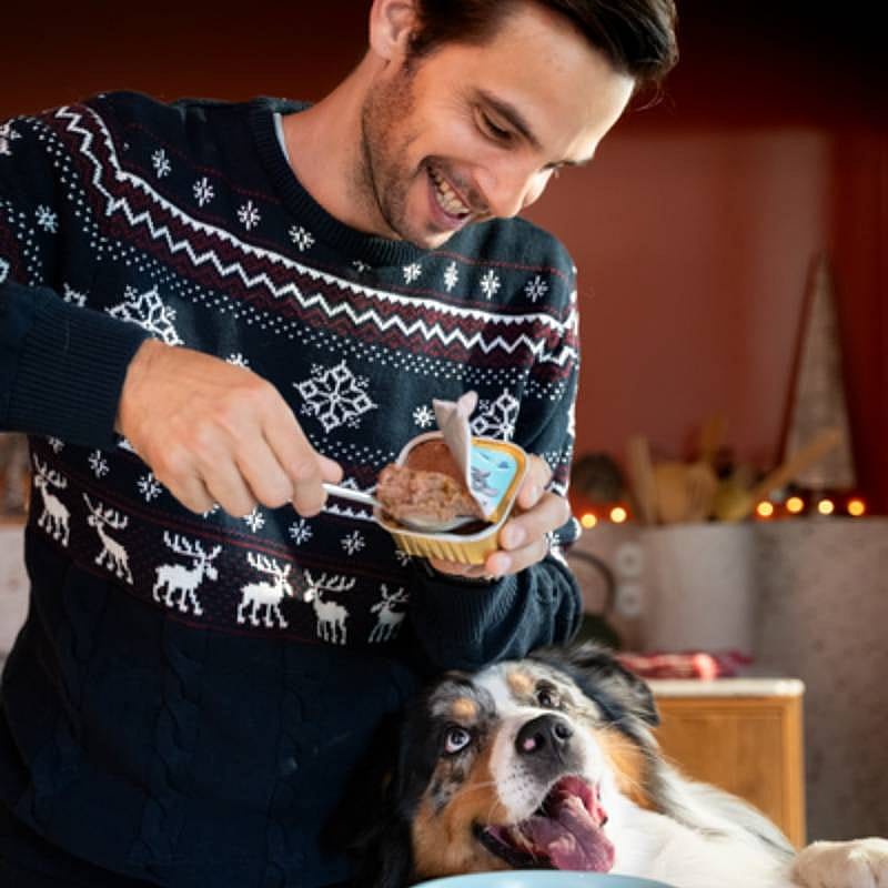 Edgard & Cooper Limited Edition "Kerst" Adult Hondenvoer Kuipjes Kalkoen 11 x 150 gram