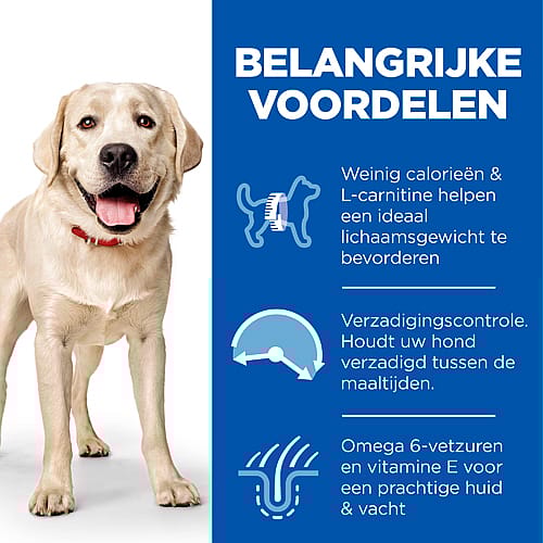 Hill's Science Plan Light Large Breed Adult Hondenvoer Kip