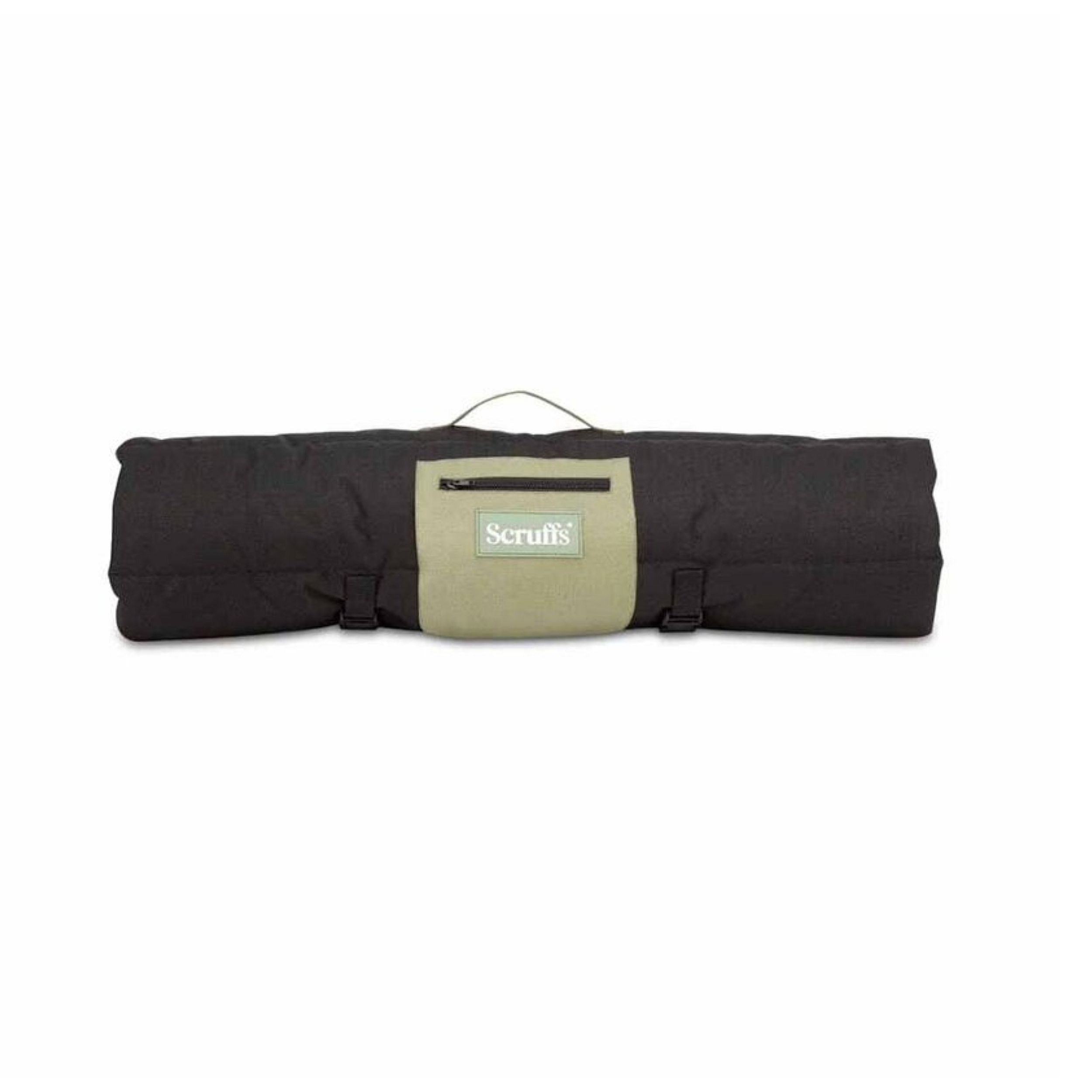 Scruffs Expedition Roll Up Travel Pet Bed Khaki Green