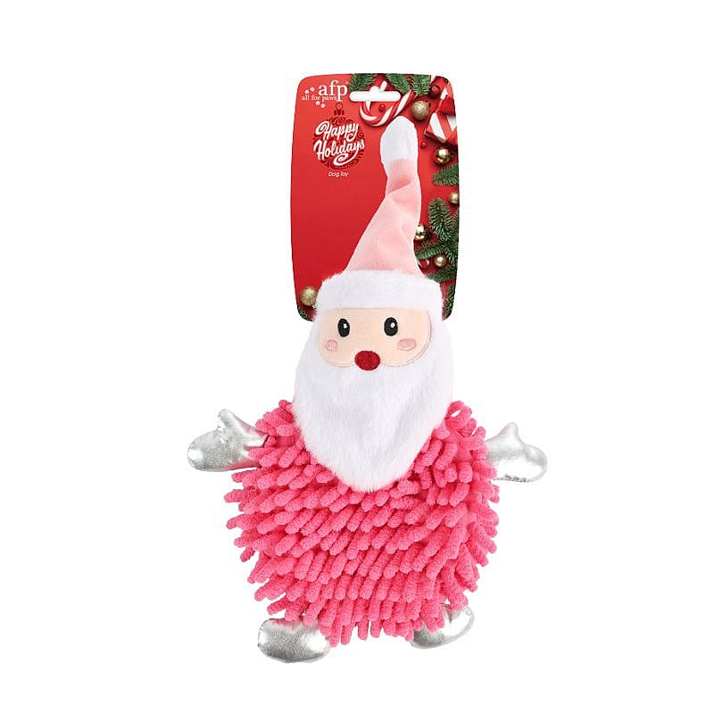 AFP Happy Holidays Big Belly Kerst Hond Kerstman