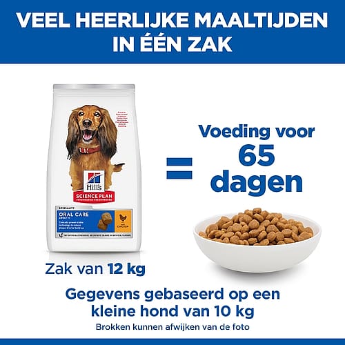 Hill's Science Plan Oral Care Adult Hondenvoer