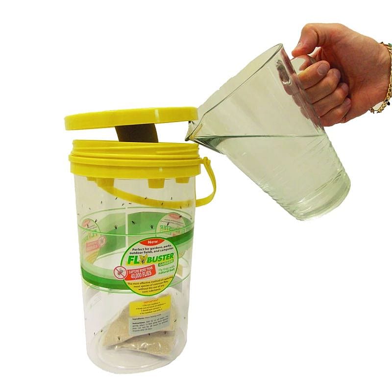 Flybuster vliegen systeem Garden Trap incl. 40 gram lokaas