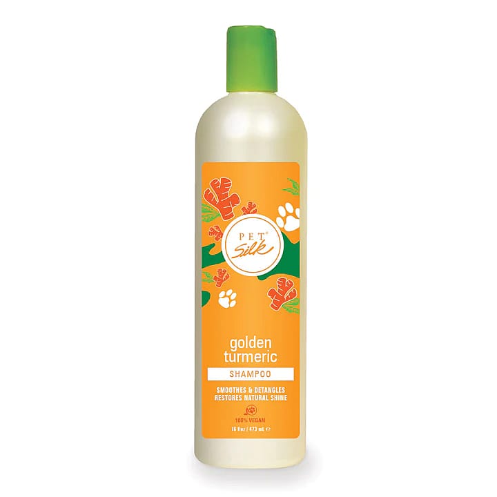 Pet Silk Golden Turmeric 473 ml Shampoo Hond
