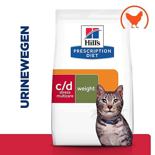 Hill's Prescription Diet CD Urinary Stress + Metabolic Kattenvoer Kip 8 kg