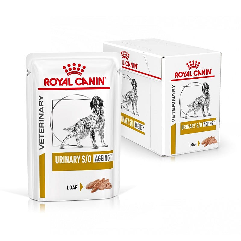 Royal Canin Urinary S/O Ageing 7+ Hond 12 x 85 gram maaltijdzakjes - Loaf
