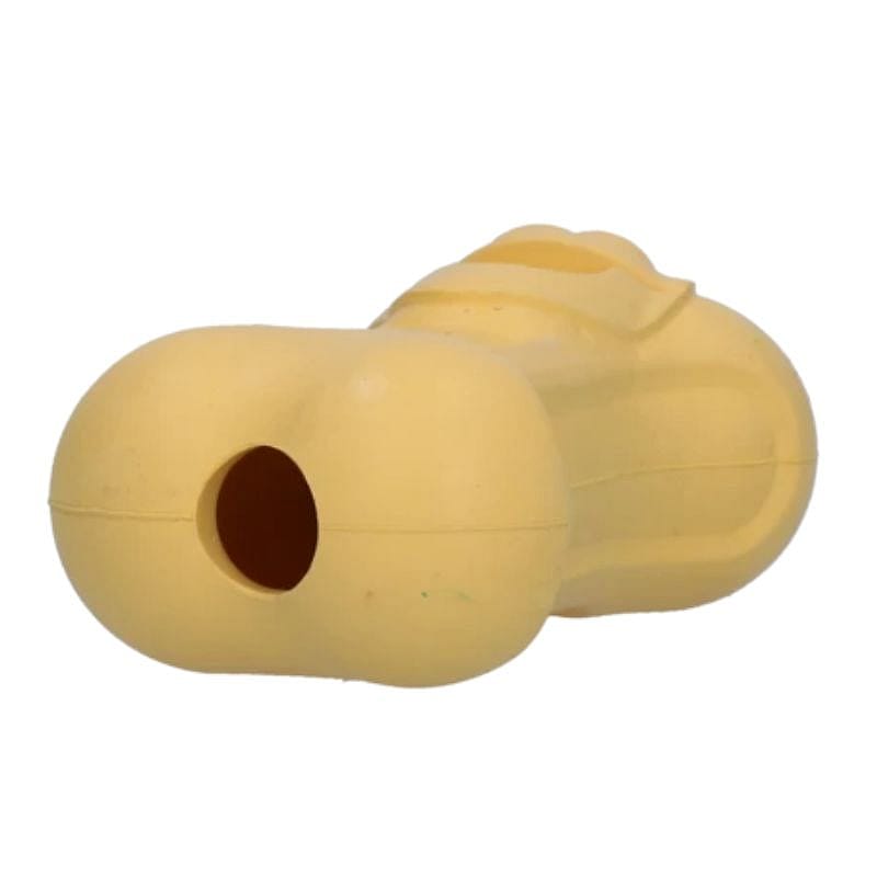 Moodies, natuurlijke rubberen kauwbotten met geurtjes Hond Geel