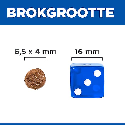Hills-SciencePlan-Dog-PerfectDigestion-SmallenMini-Brokgrootte Datumvoordeel (op=op) Hill's Science Plan Perfect Digestion Small & Mini Puppyvoer Kip & Rijst 3 kg