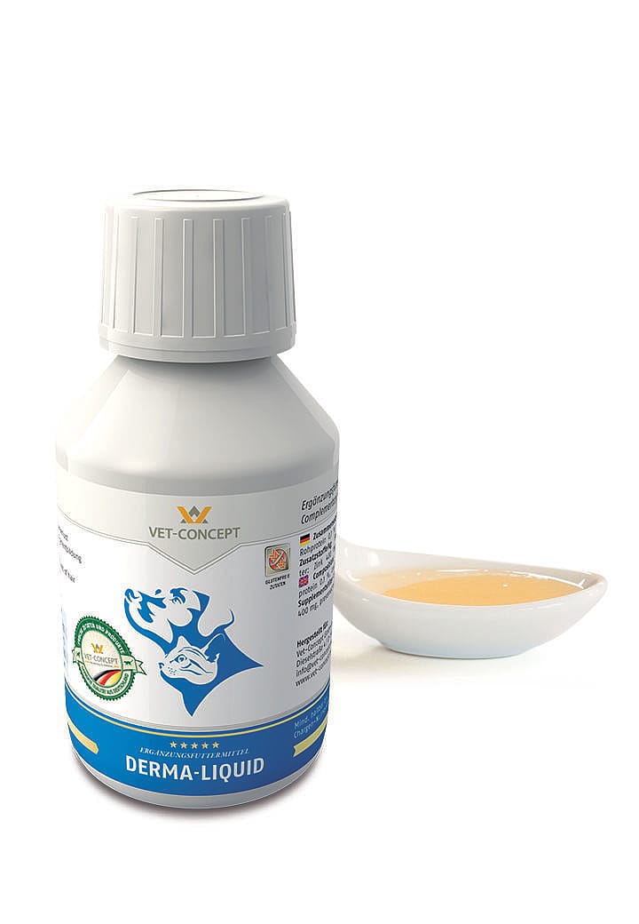 Vet-Concept Derma Liquid Huid Hond Kat 100 ml