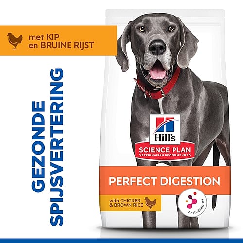 Hill's Science Plan Canine Adult Perfect Digestion Hondenvoer Large Breed 14 kg