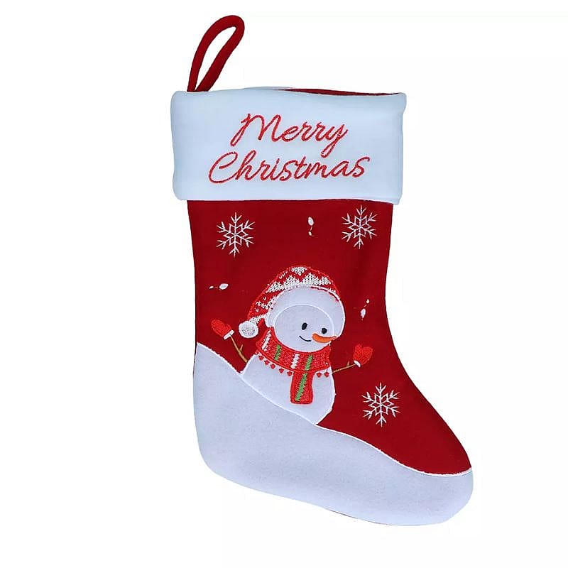 Merry Christmas Cadeau Kerstsok Hond Kat