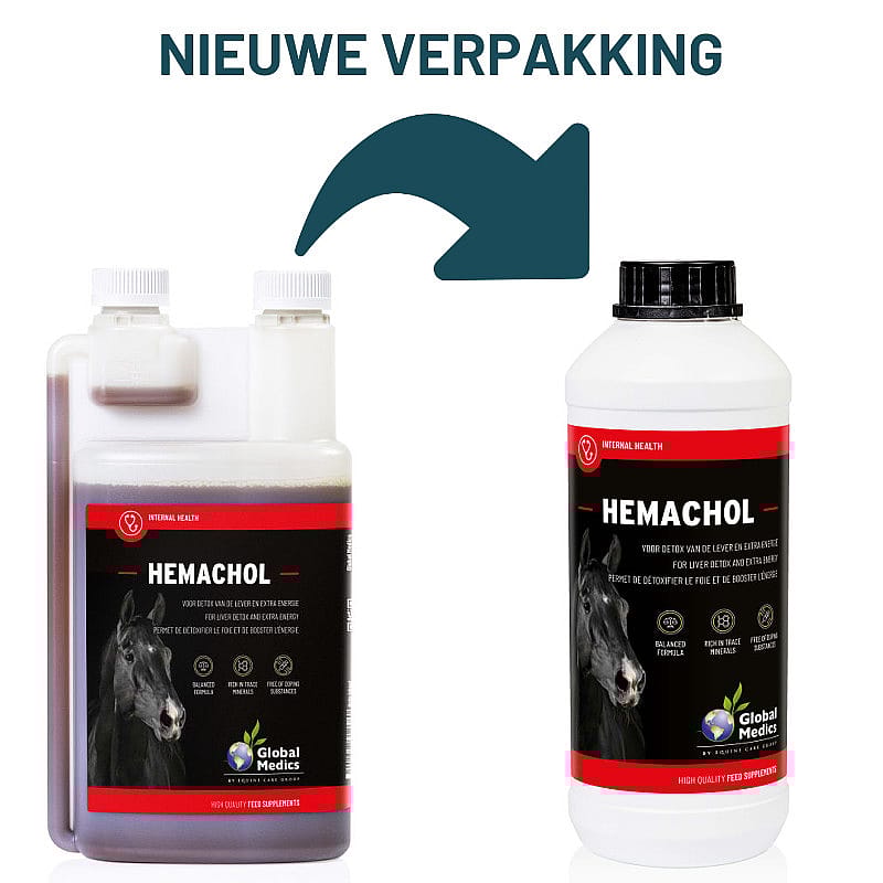 Global Medics Hemachol Rode Bloedcel Paard 1 liter