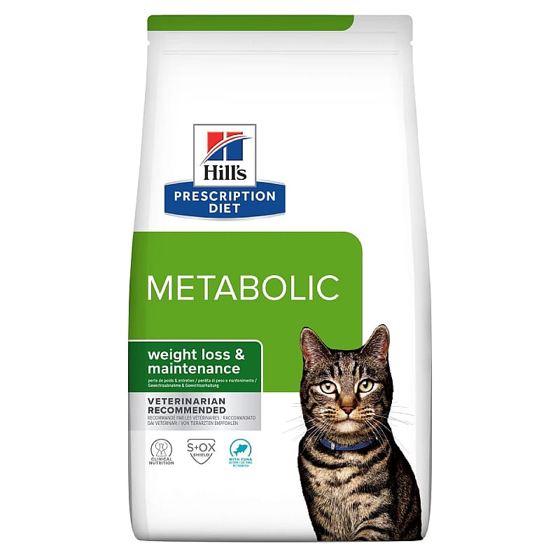 Hill's Prescription Diet Metabolic Weight loss & Maintenance Kattenvoer met Tonijn