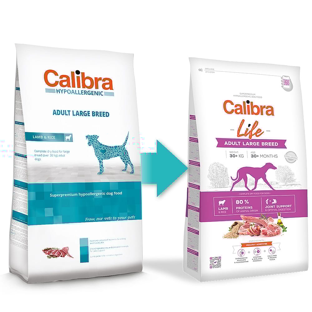 Calibra Hond Life Adult Large Breed Lamb