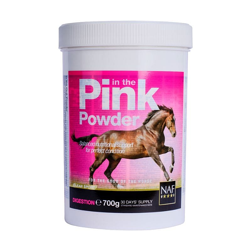 NAF In the Pink Powder – Darm- en vitaliteitssupplement voor paarden 700 gram