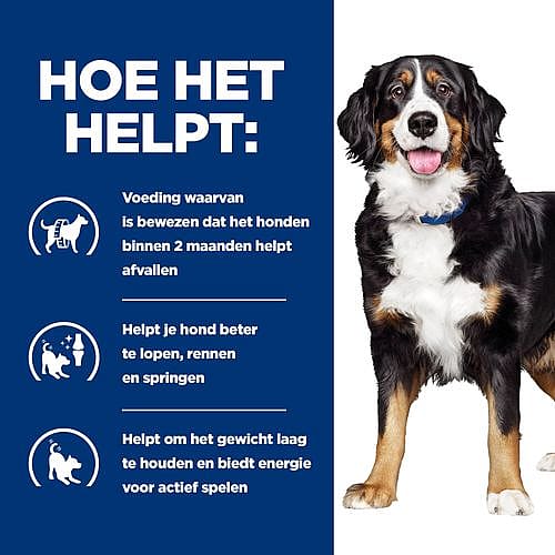 Hill's Prescription Diet Metabolic + Mobility Hondenvoer 12 kg