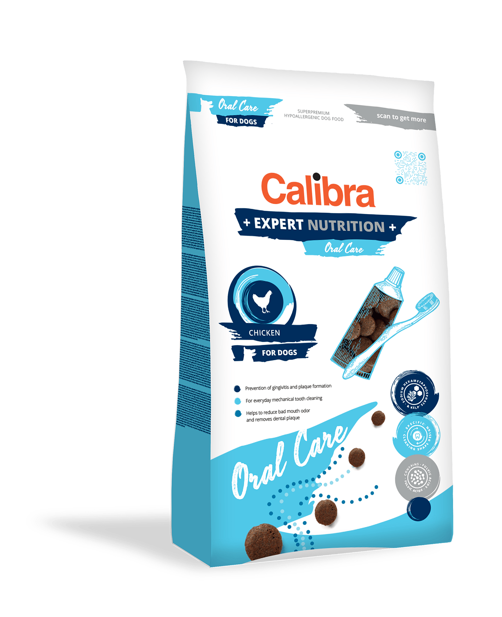 Calibra Dog Expert Nutrition Oral Care Chicken & Rice