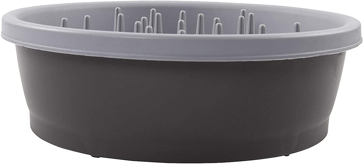 Dexas Slow Feeder Hond Grijs