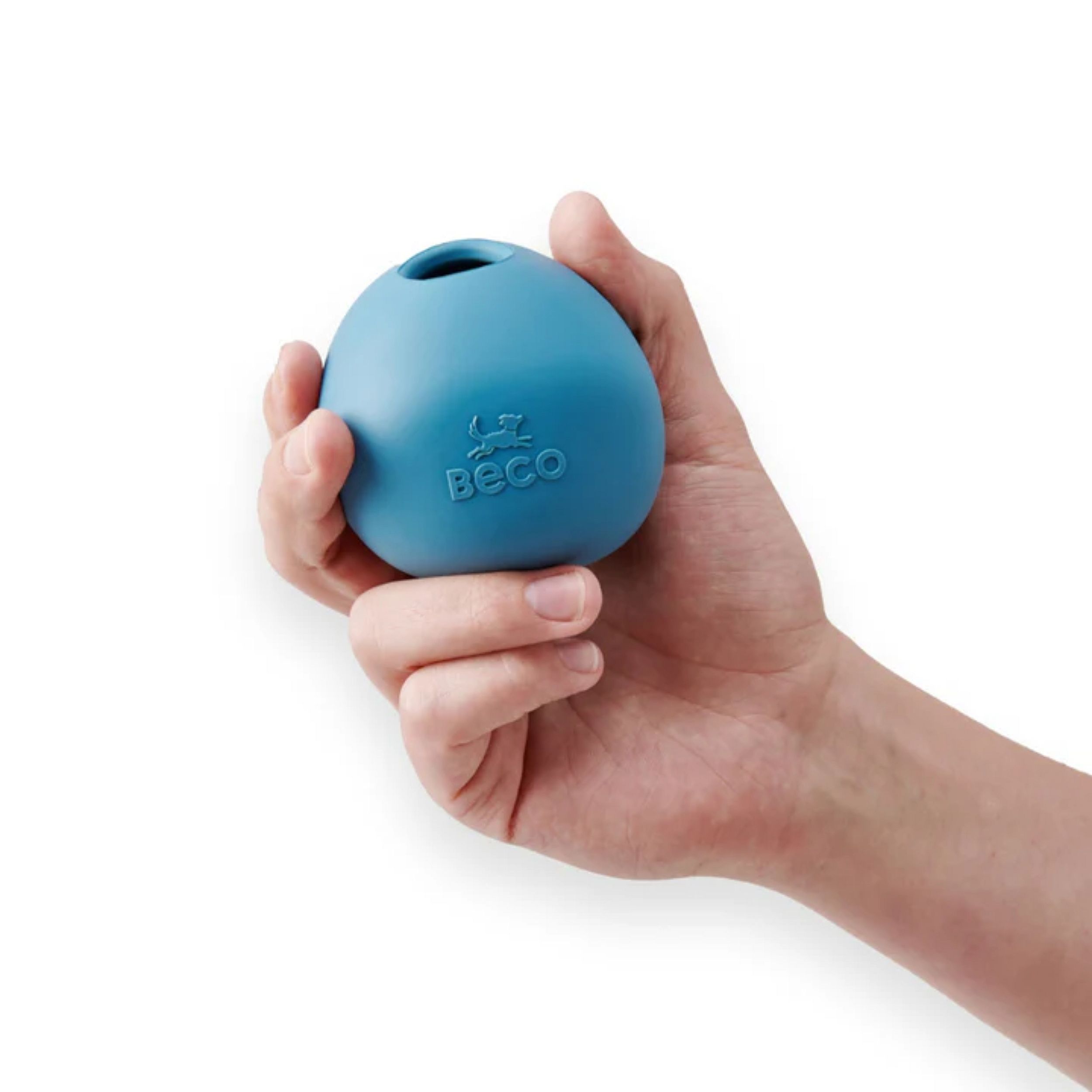 bal puzzelball, blue ball, handheld ball, squeeze toy, BEC0