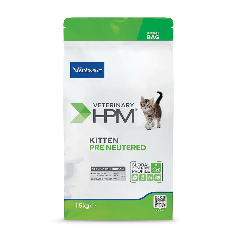 HPM Kitten Pre Neutered Cat 1.5 kg