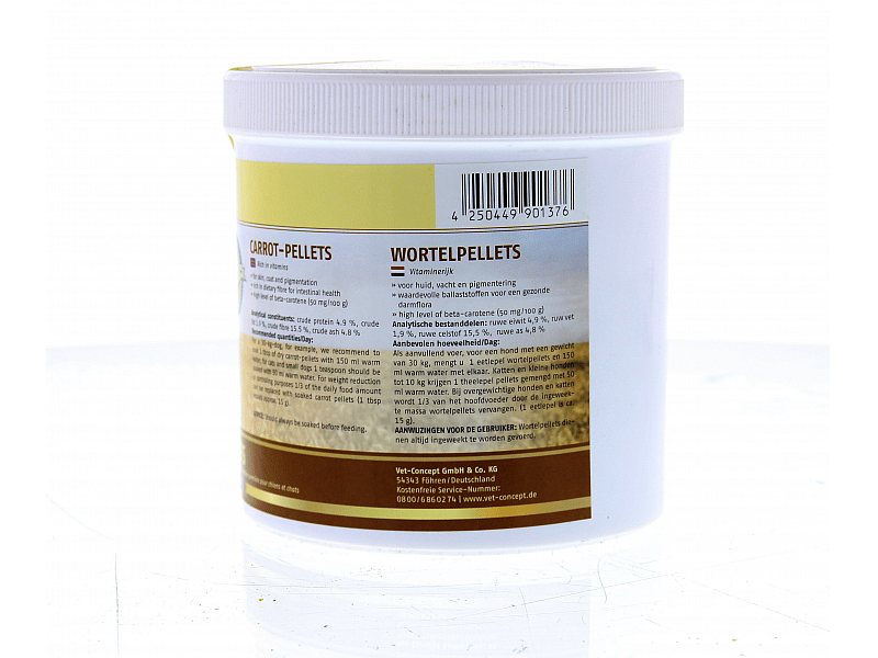 Vet-Concept Wortelpellets 500 gram