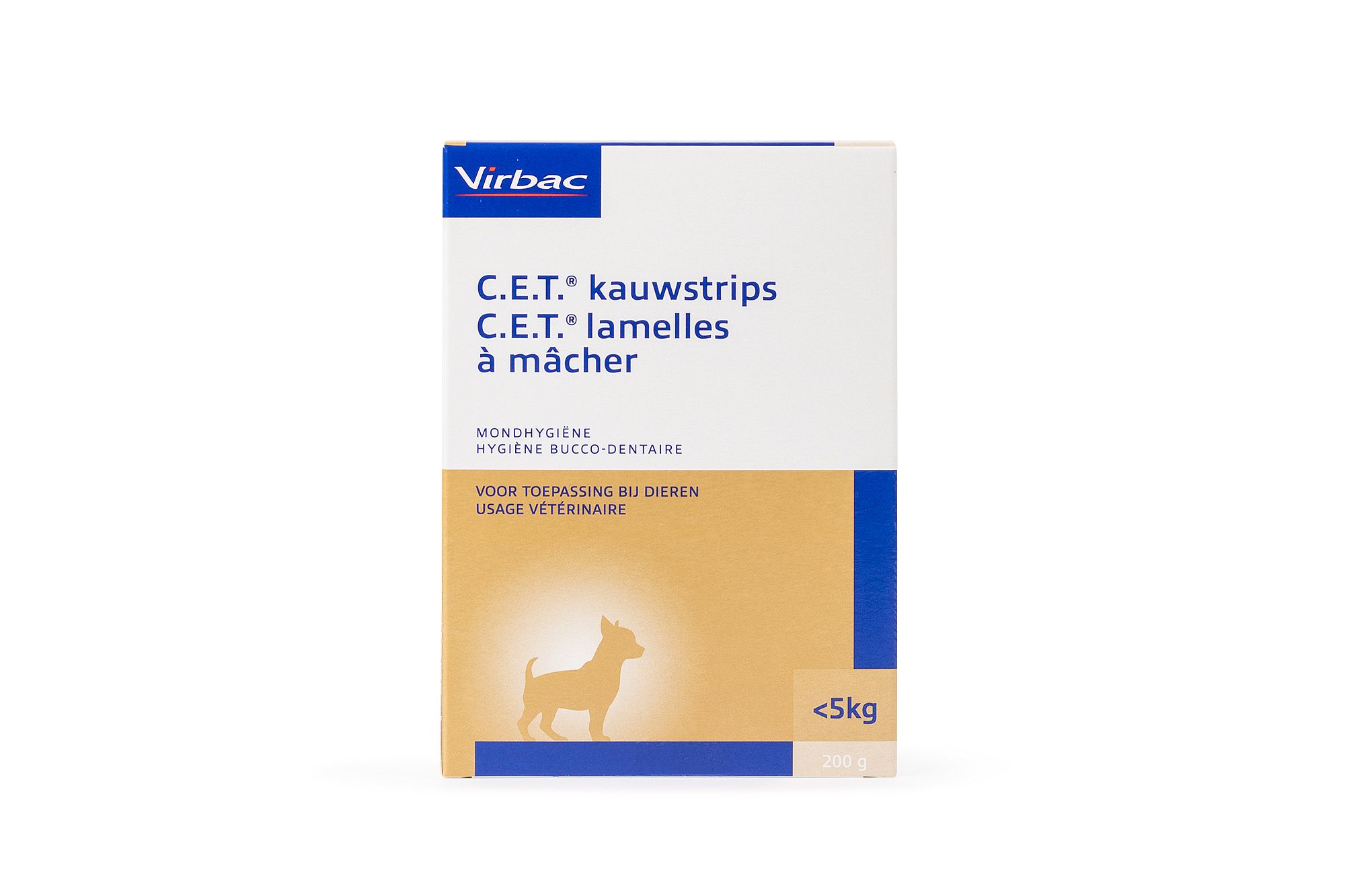 Kauwstrips CET Hond Kleine hond < 5 kg - 200 gram