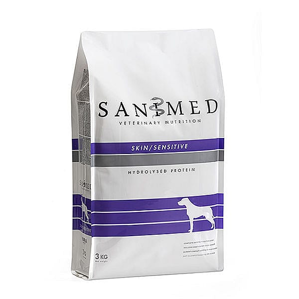 Sanimed Skin Sensitive Hond: Voedselintolerantie & Atopie - Huidondersteuning
