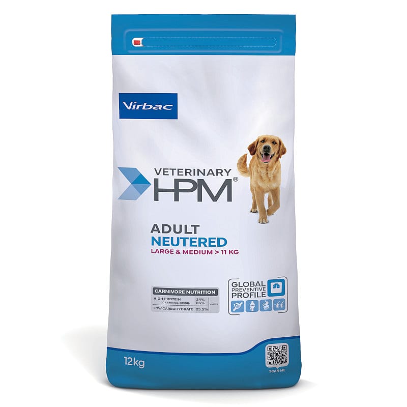 HPM Adult Neutered Dog Large & Medium 12 kg