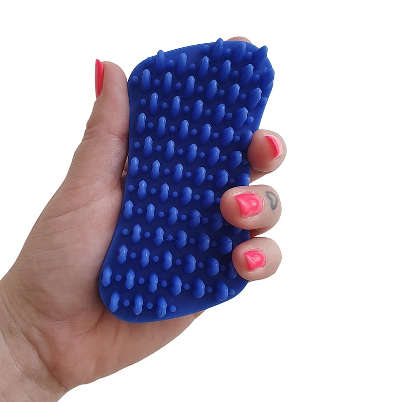 Pet+Me Borstel Cat Kort haar - Blauw