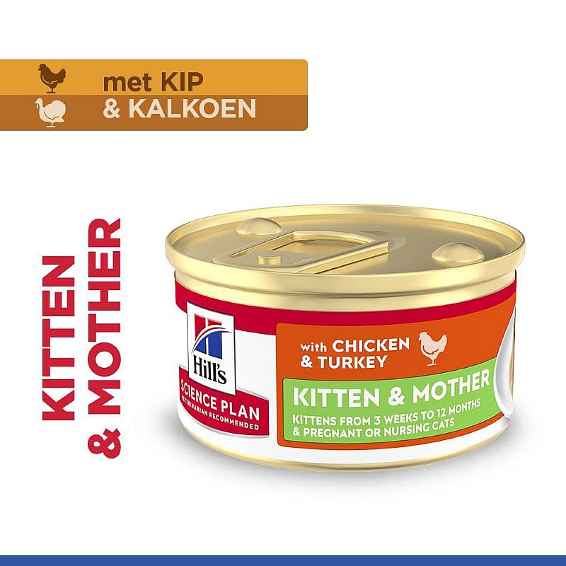 kippenvoer, kattenvoer, blikvoer, kalkoen, kitten & mother
