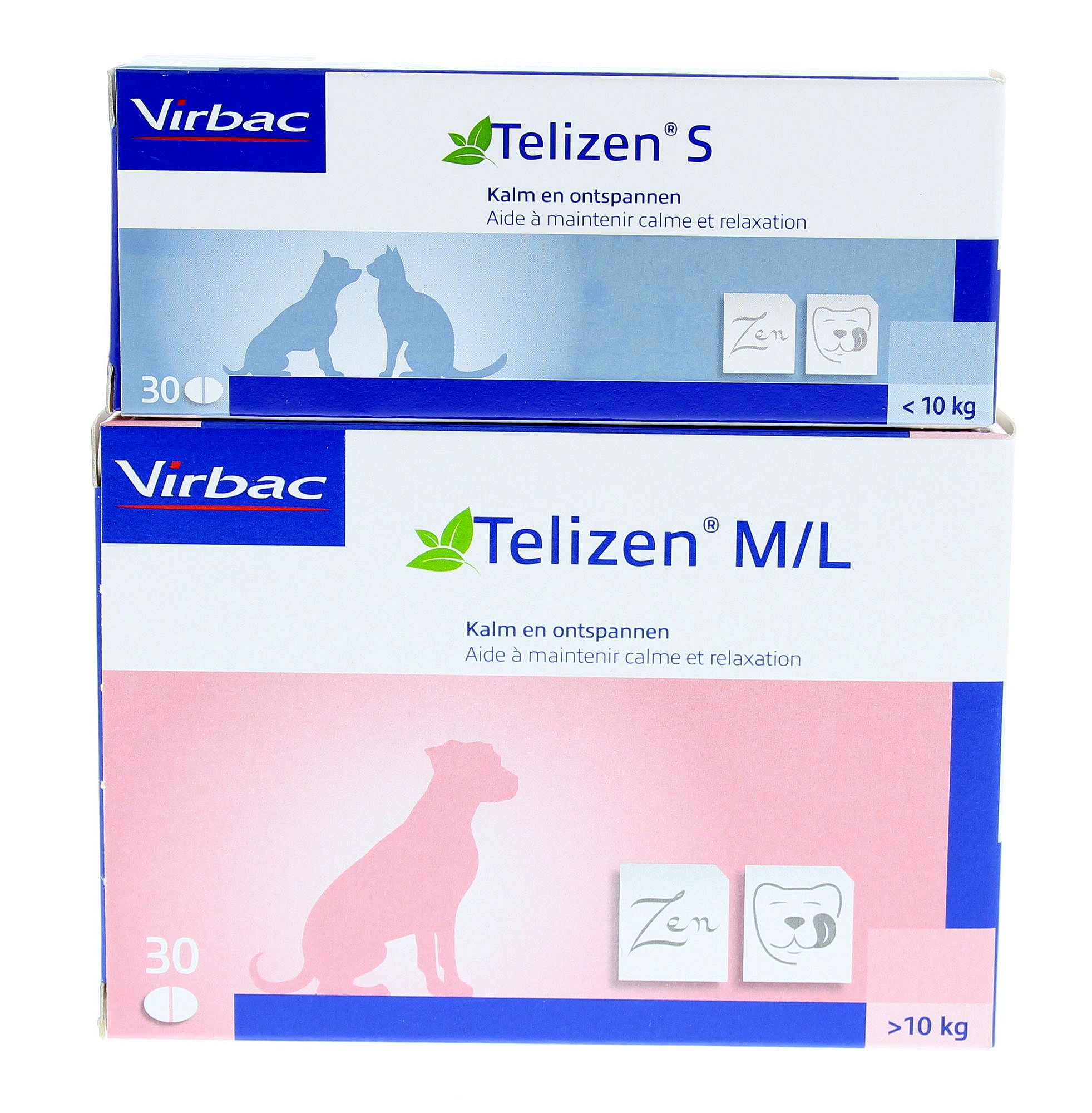 Virbac Telizen 30 tabletten: Kalmeringsmiddel - Angst