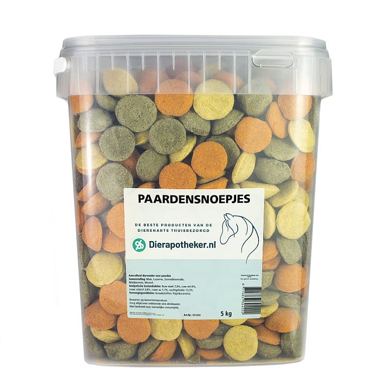Dierapotheker Paardensnoepjes 5 kg - 10 L emmer
