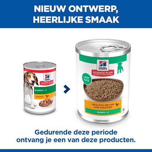 hondenvoer, kip, blikvoer, pup/puppy, dog food
