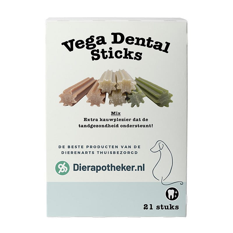 Dierapotheker Vega Dental Star Sticks 21 stuks