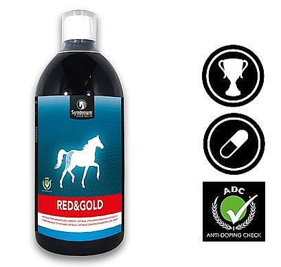 Synovium Red en Gold Vitaminen Mineralen Paard 1 liter