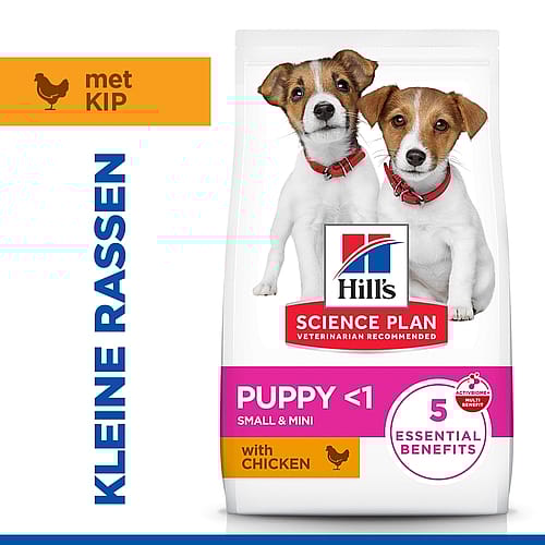 Hill's Science Plan Small & Mini Puppyvoer met Kip