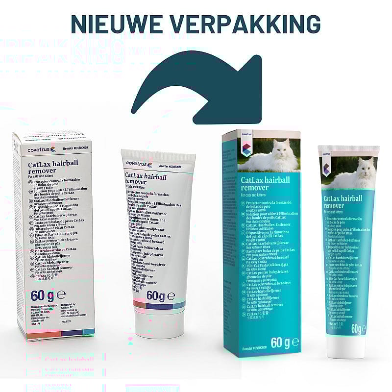NutriCareVet CatLax Anti-Haarbal Pasta 60 gram