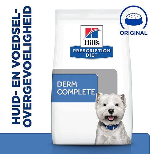 Hill's Prescription Diet Derm Complete Hondenvoer Mini - 6 kg