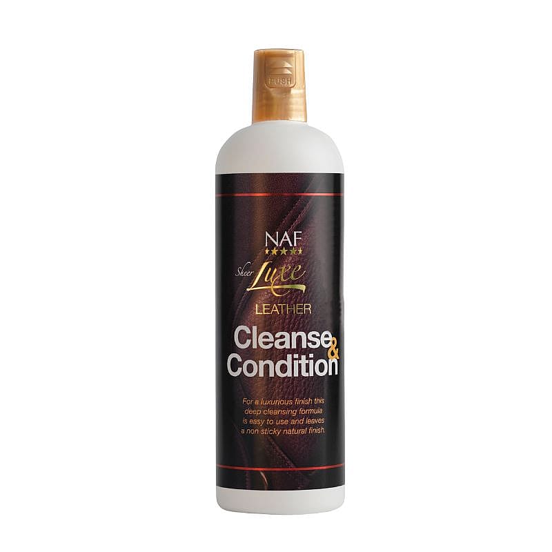 NAF Sheer Luxe Leather Cleanse 500 ml – Zachte lederreiniger voor dagelijks gebruik