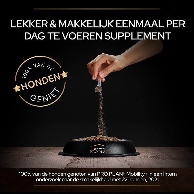 Purina Pro Plan Mobility+ Supplement Hond 60 gram
