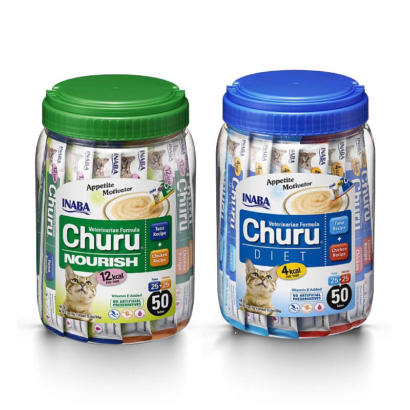 Churu Nourish Vet. Formula Appetite Motivator Kip & Tonijn Kat 50 stuks