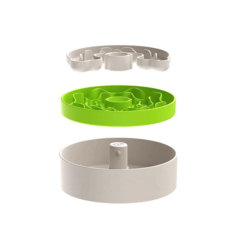 Puzzle Slow Feeder Ø 18cm Kleine Hond