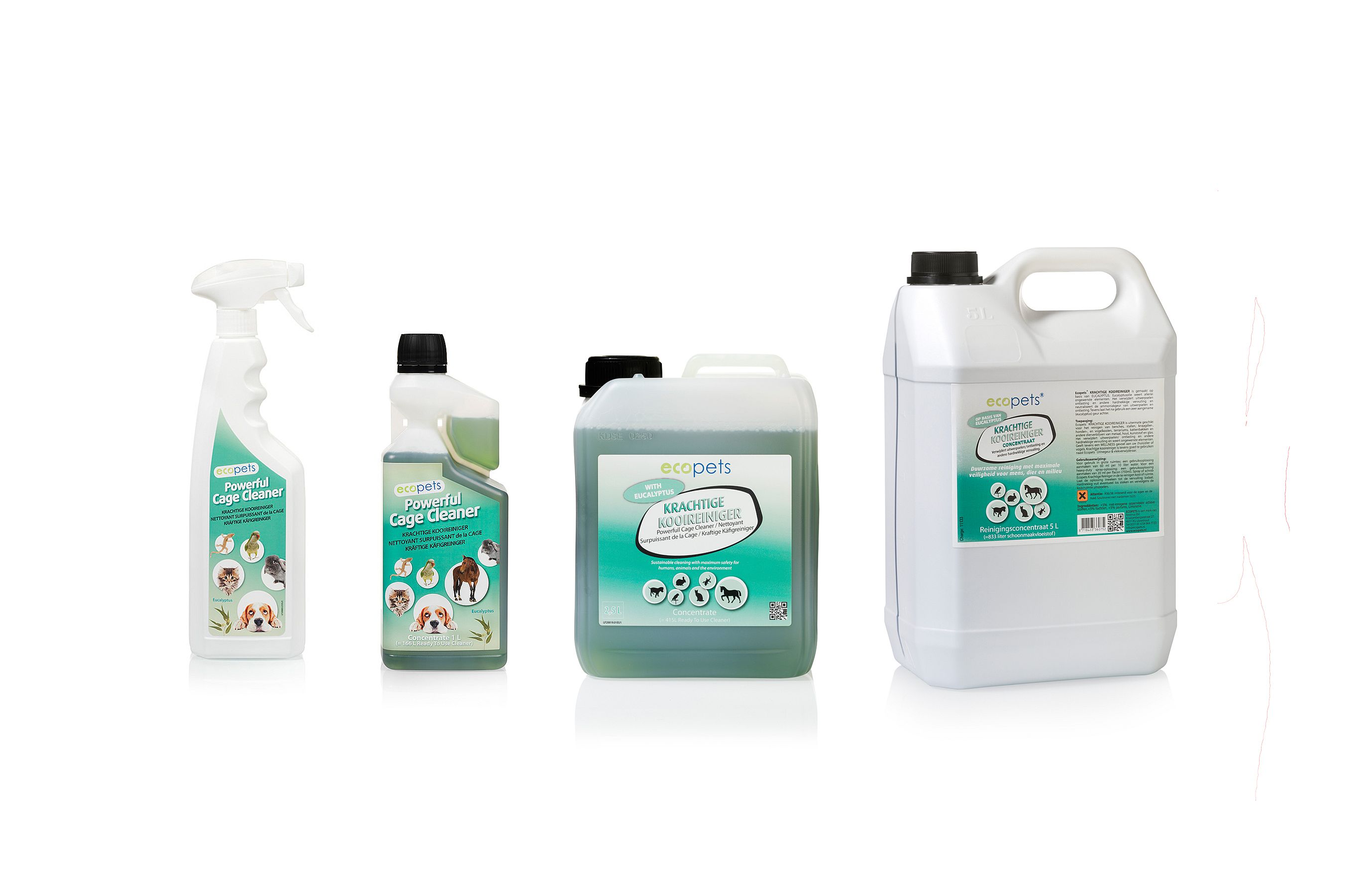 Ecopets Krachtige Kooireiniger Concentraat