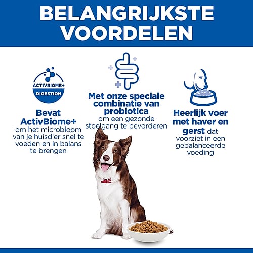 Hill's Science Plan Canine Adult Perfect Digestion Hondenvoer Medium